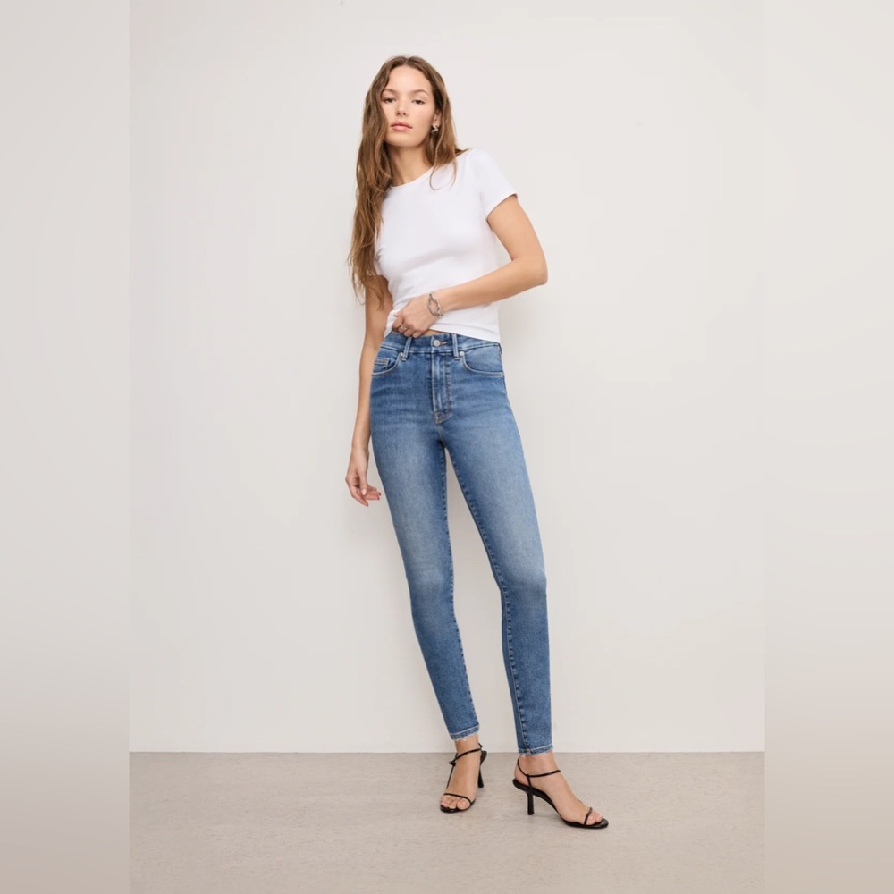 Good American - ALWAYS FITS GOOD LEGS STRAIGHT JEANS | INDIGO316